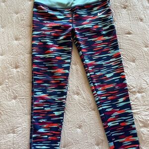 Nike Dynamic Red and Blue Leggings
